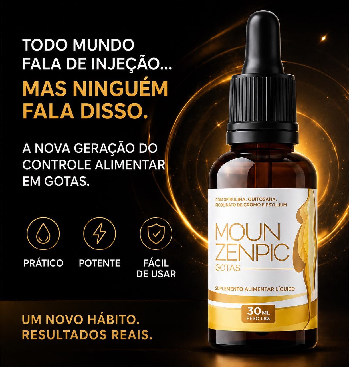 Moun Zenpic Gotas — nova geração do controle alimentar em gotas